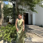 vestido maxi - halter liso satin