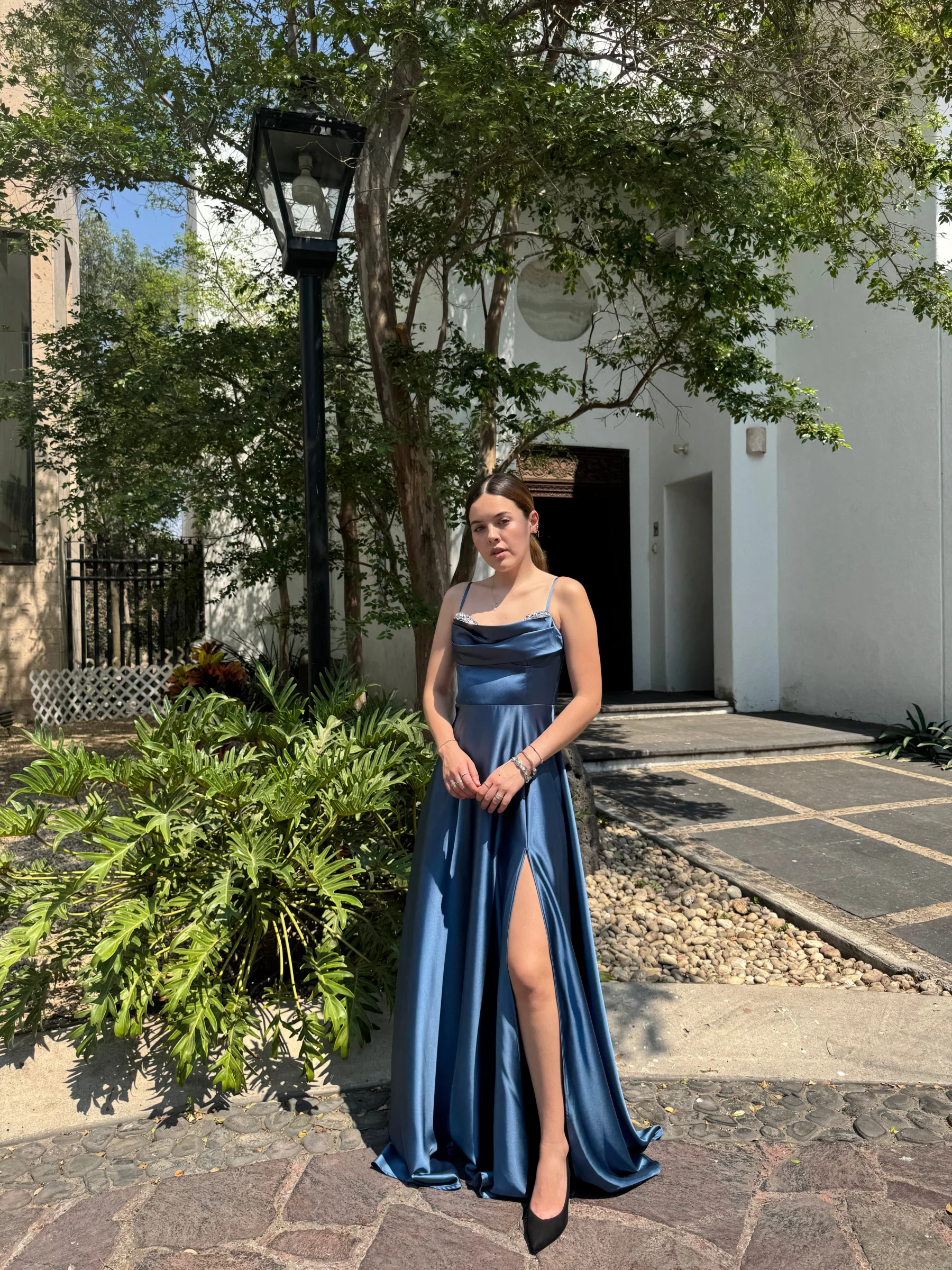 Vestido Maxi Azúl